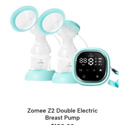 Zomee

Z2
 Double
Electric
Breast
Pump $75 Obo