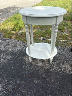 Small round table