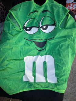 Green M&M Halloween Costume Top