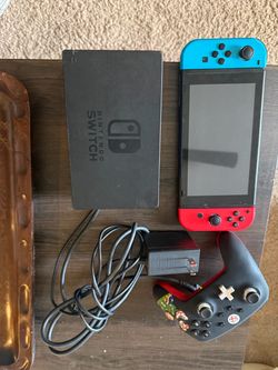 Nintendo switch with controller