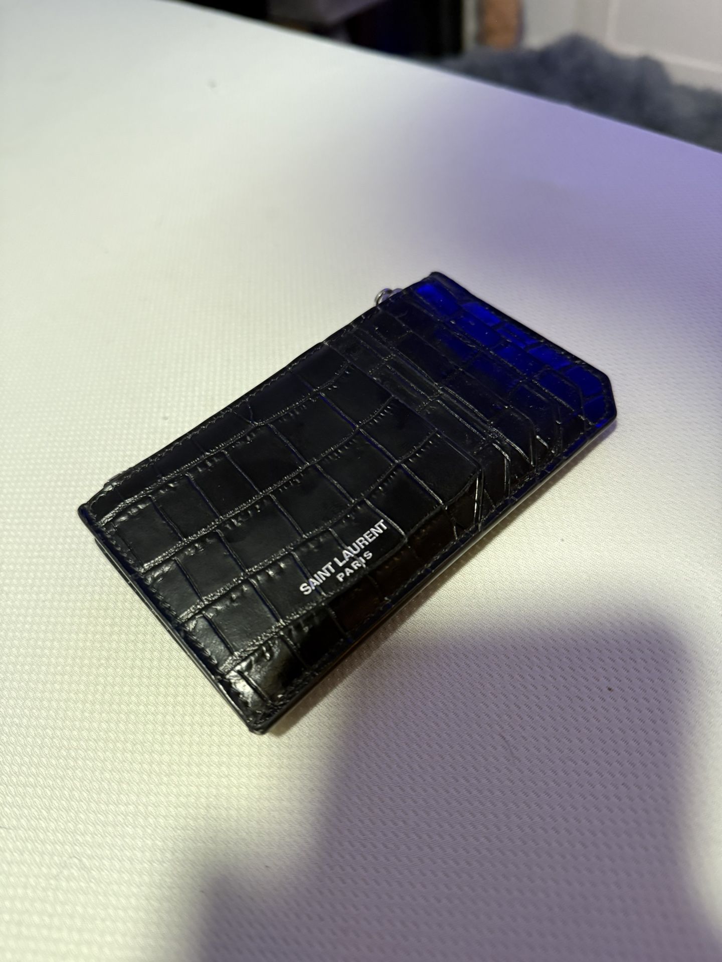 Saint Laurent (YSL) Leather Wallet 100% Authentic