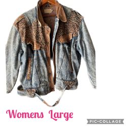 Womens  Large Jean Jacket