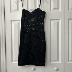 Black Strapless Dress