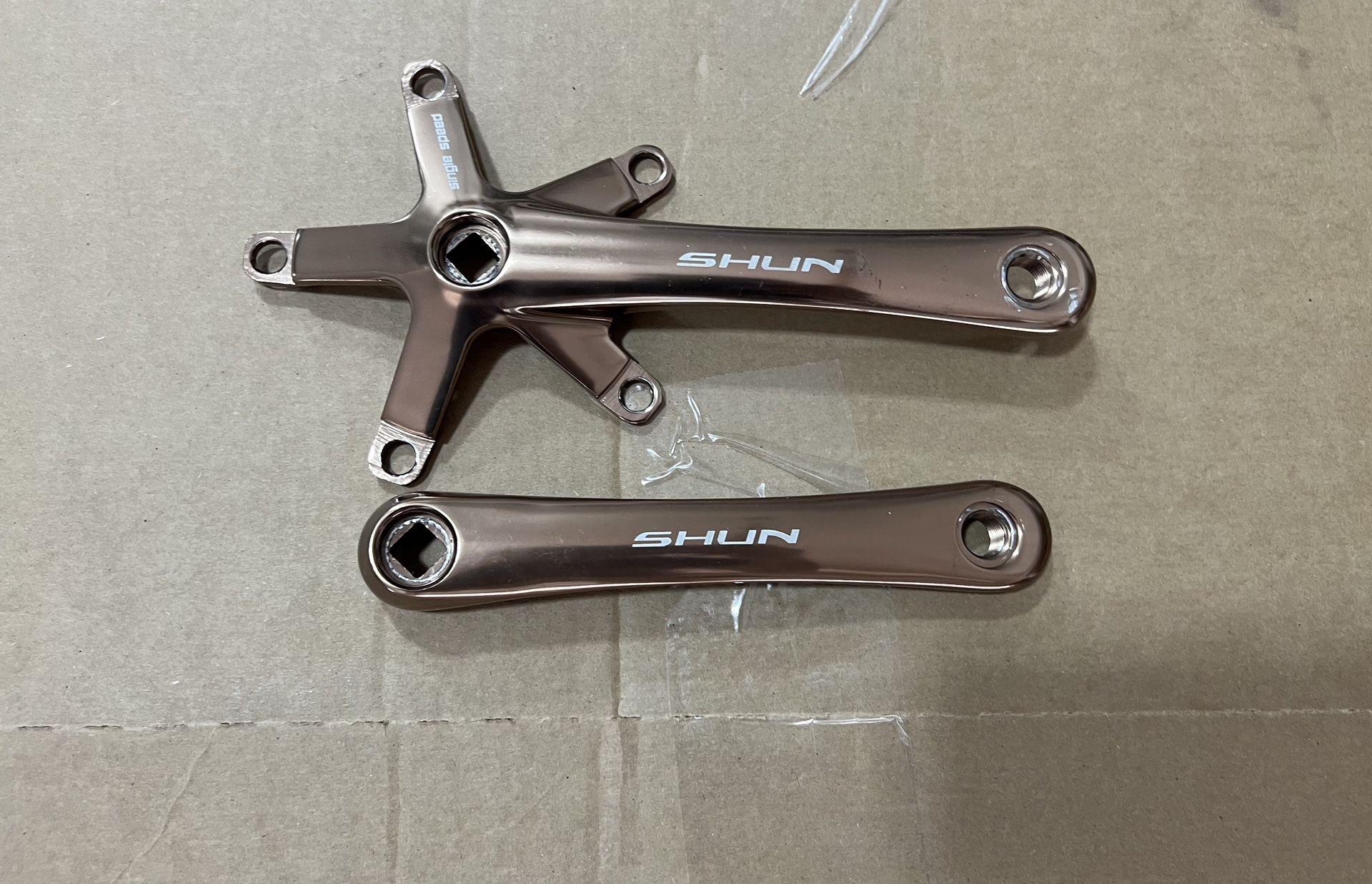 Shun Aluminum Bicycle Crank Arm Set 170mm Ebike