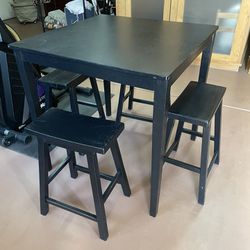 High Top Table And Stools