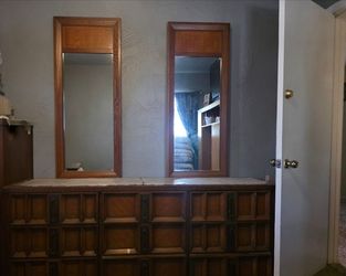 Wood dresser