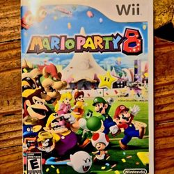 Wii Mario Party 8. Complete With Manual.  Check Out My Other Listings For More Wii Games 
