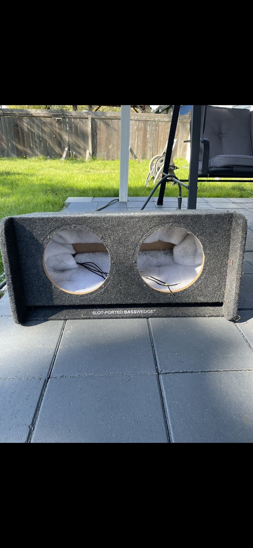 JL Audio Slot-Ported Dual 10 Inch Subwoofer Box