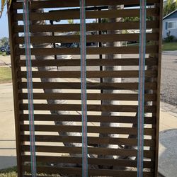 Pottery Barn Full Size Mattress & Platform Bed