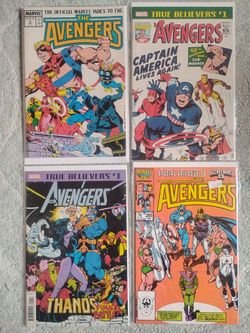 Marvel Avengers 4 Comic Bundle Mint ConditionSelling a 4-comic Marvel Avengers lot in unread mint condition.