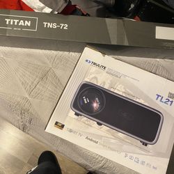 TL21 projector and screen TNS-72
