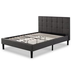 New Queen Size Upholstered Platform Bed