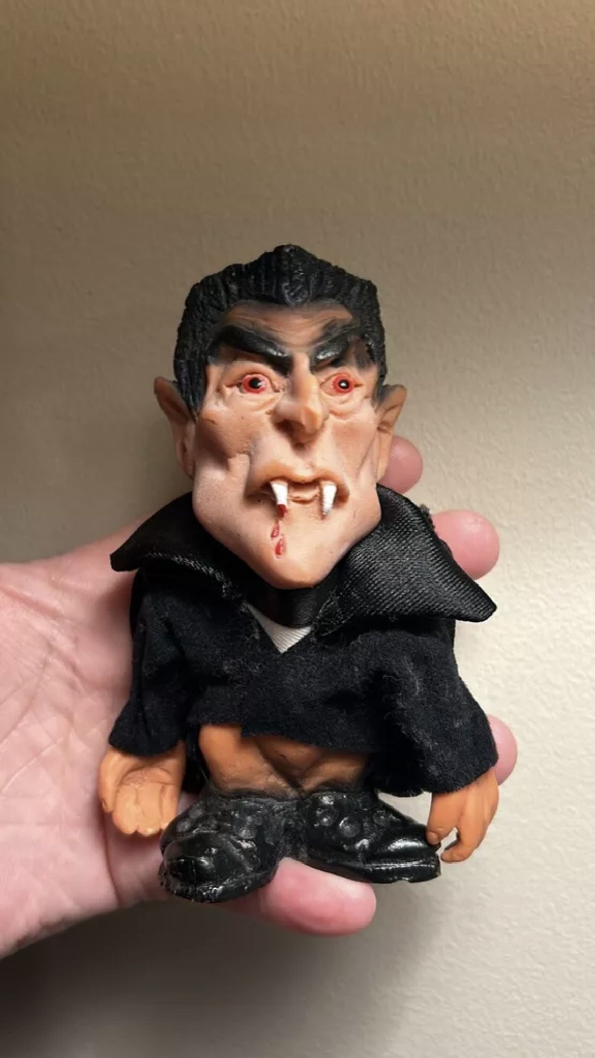 Extremely Rare Vintage Dracula Resin Figurine