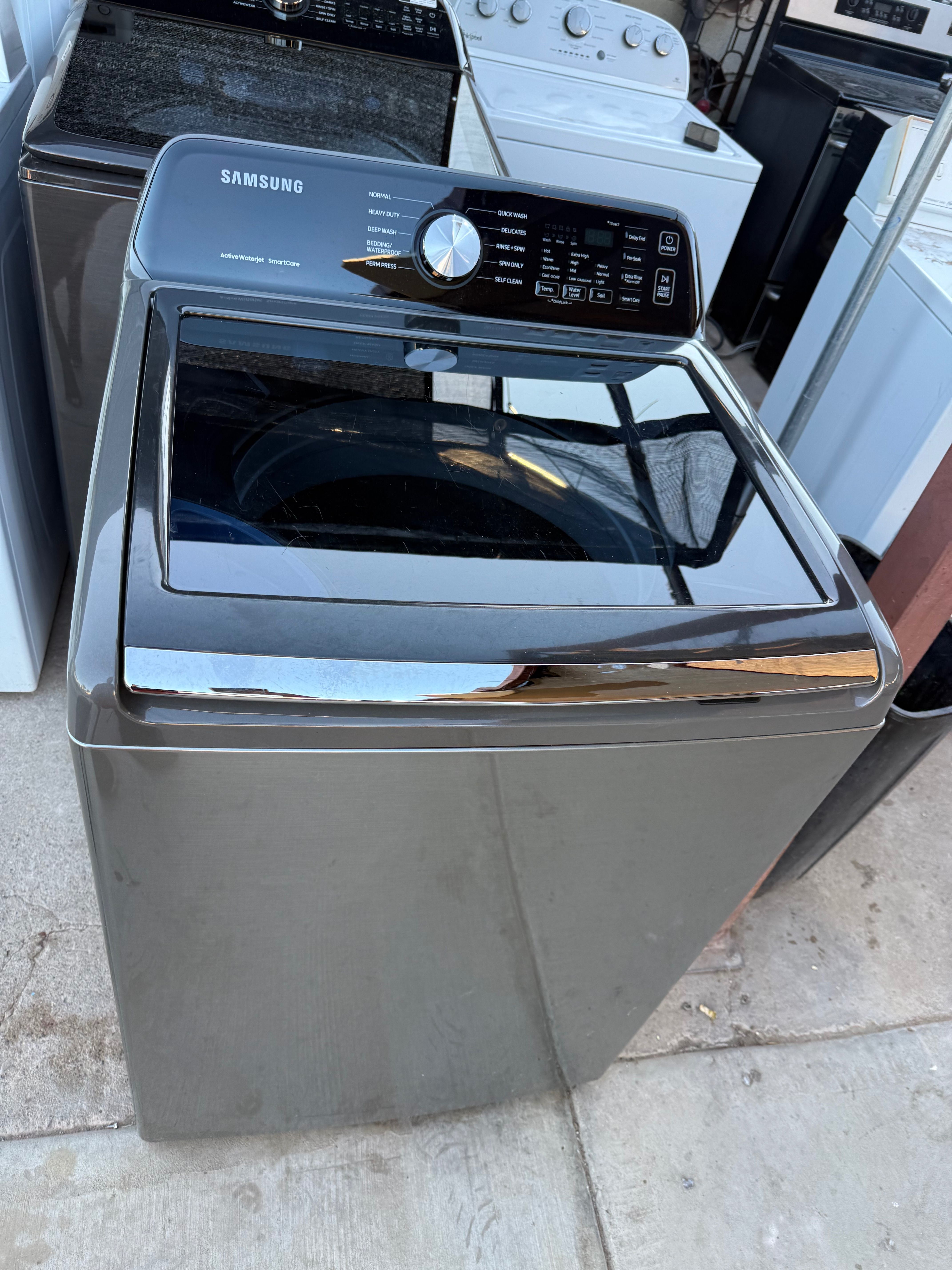 Samsung HE 4.5 Cuft washer machine with drawer dispenser