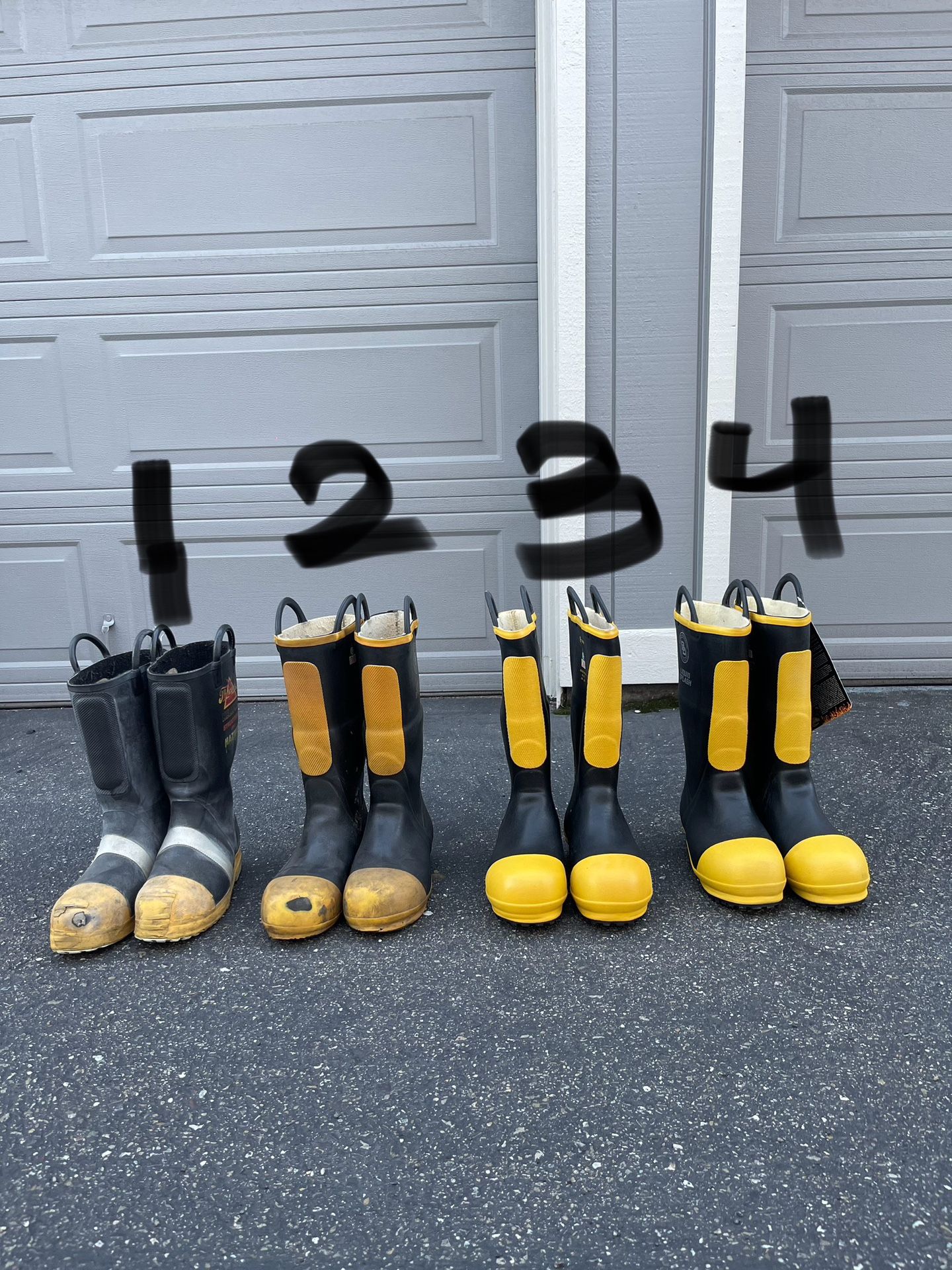 RUBBER BOOTS (felt-line)