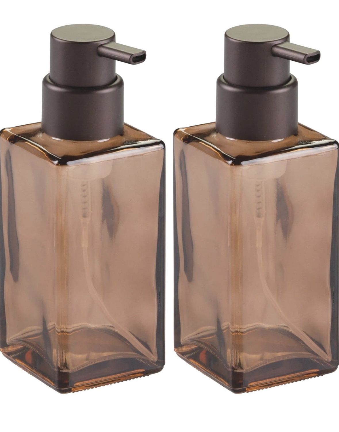 Glass Hand Soap Dispensers