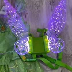 Tinkerbell Dress And Light Up Wings 