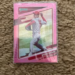 Shohei Ohtani Pink Prizm 