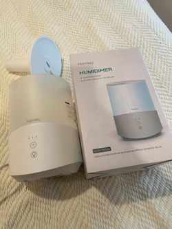 Homasy HM510A 2.5L Humidifier/Diffuser 7-Color Night Light