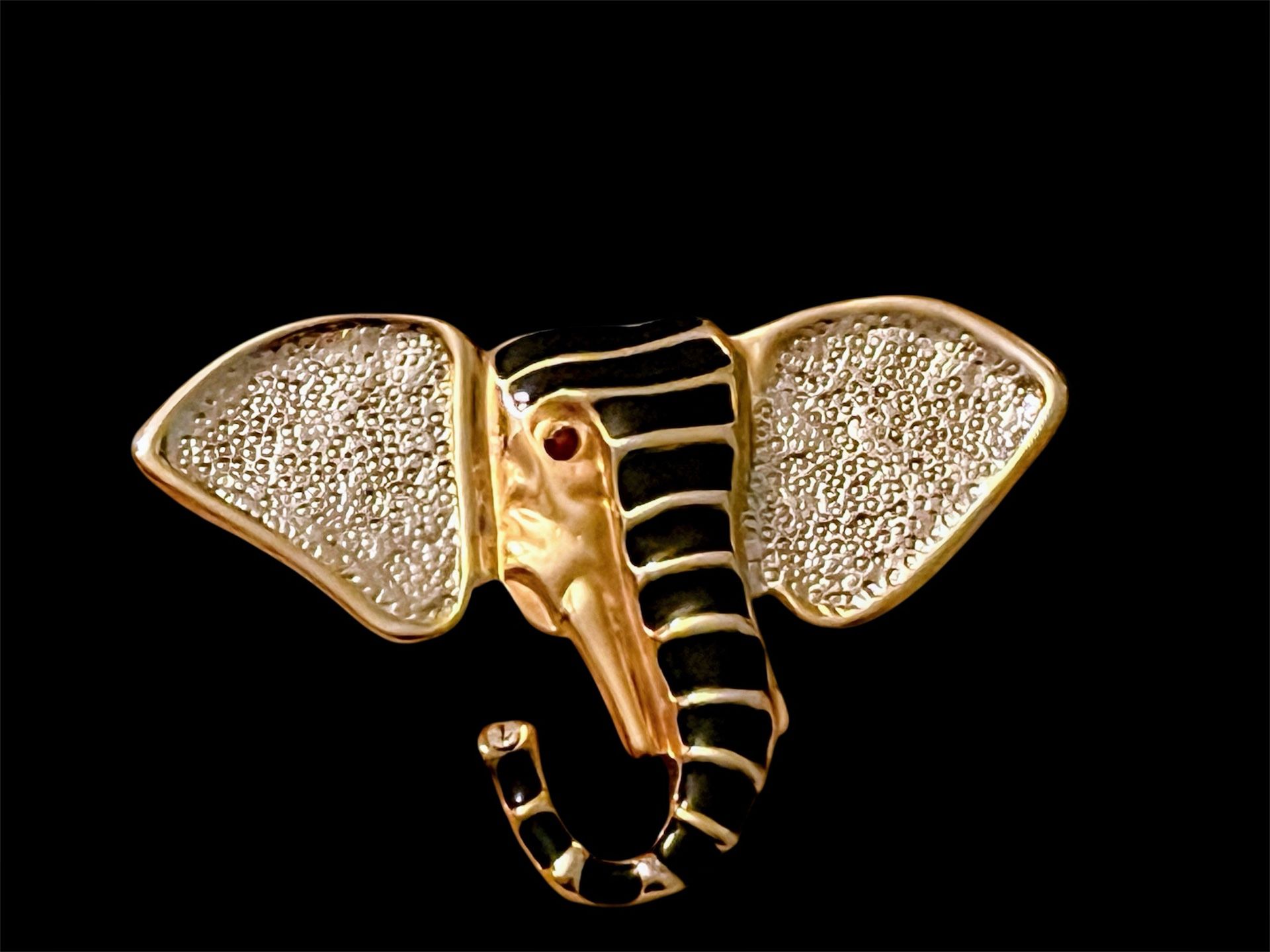 Elephant Brooch