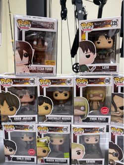 Attack on Titan Funko Pops