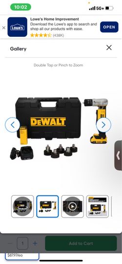 DEWALT Drill Kit with Case and Accessories