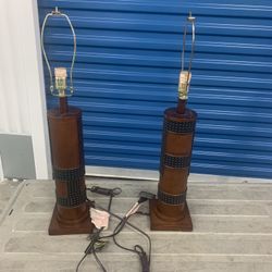 2 Ashley Furniture Lamps