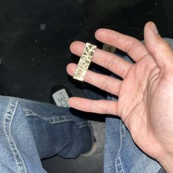 10K gold  nugget ring