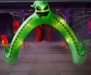 Nightmare Before Christmas OOGIE BOOGIE ARCHWAY