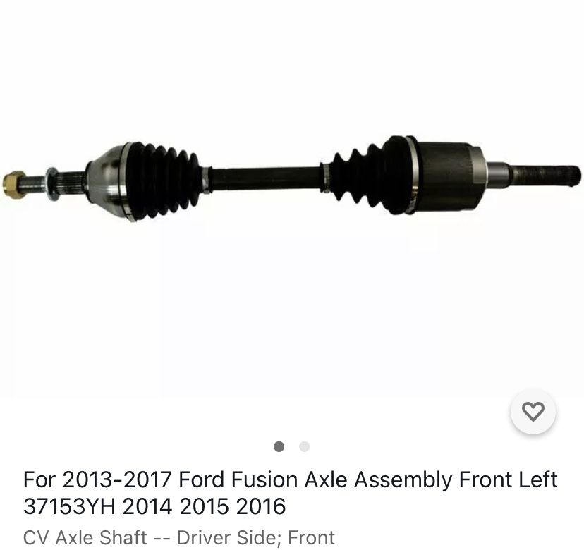 Ford Fusion Axle