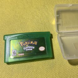 Pokémon Leaf Green GBA 