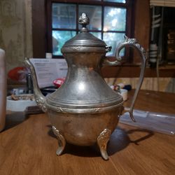 Silver Pitcher With Lid