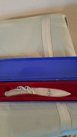 Olympic Millennium Collection official Licensed Merchandise Letter Opener