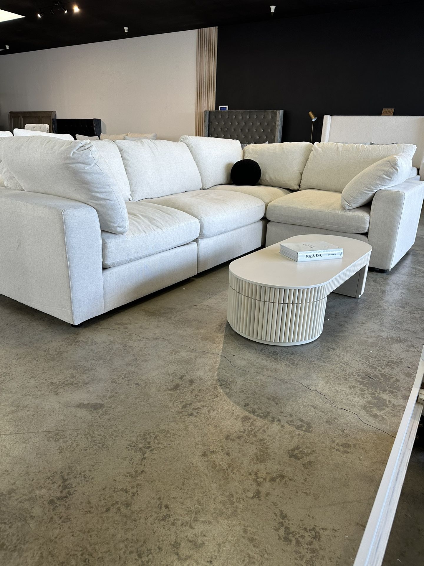 Modular Sectional "Cloud"  Chaise Sofa Couch — FREE DELIVERY