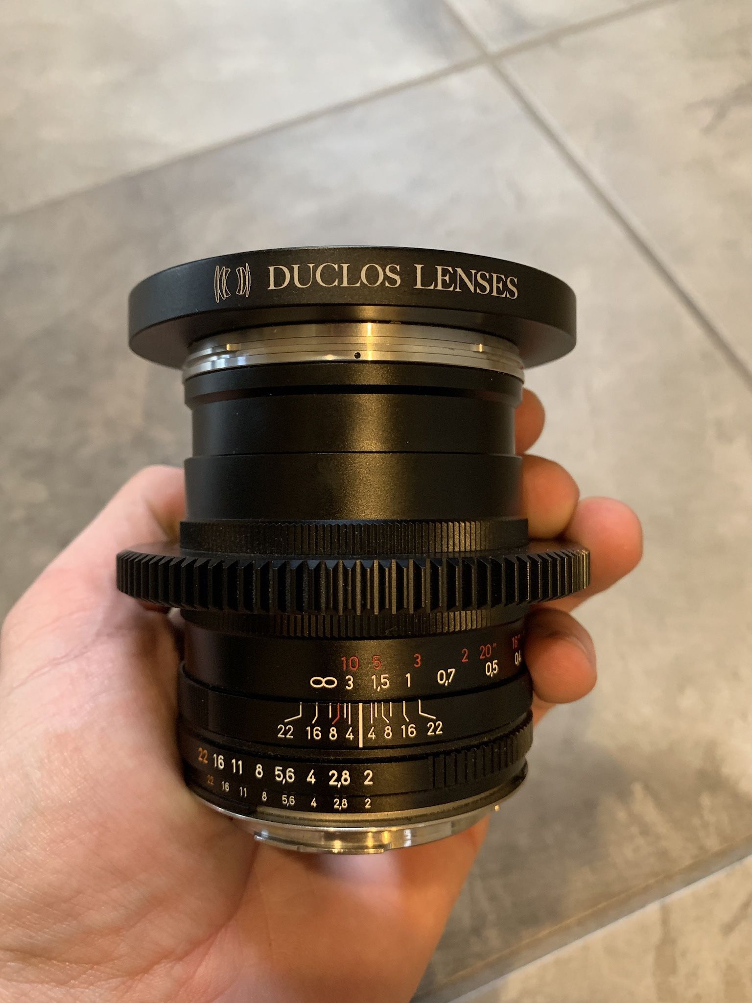 Zeiss ZF.2 Cinemod Canon 35mm f2 Distagon