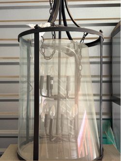 Lantern-Style Chandelie