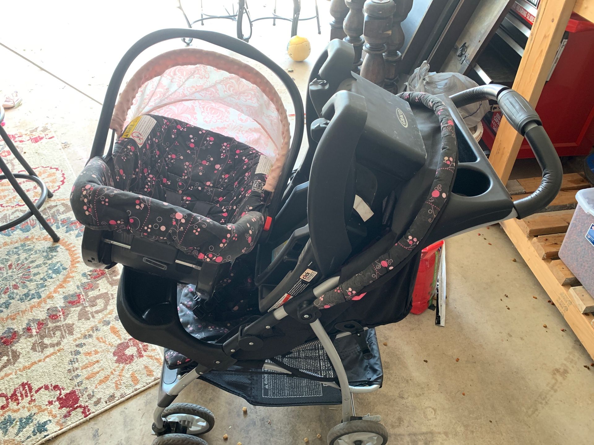 Stroller and car seat