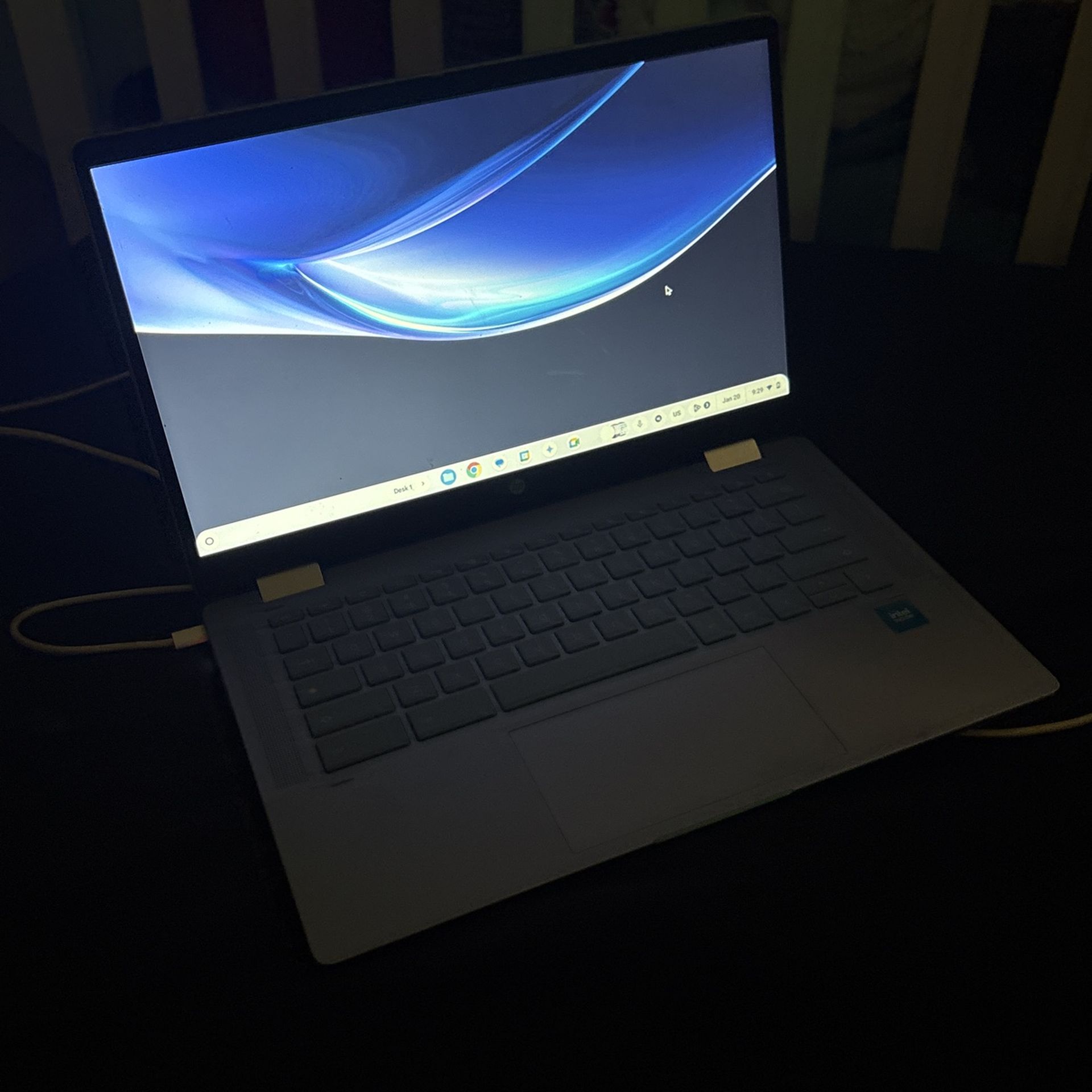 Best Offer HP 14" Convertible 2-in-1 Chromebook - Intel N200 - 4GB RAM - 128GB SSD Storage - Blue (14b-cd0046tg)