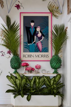 Robin Morris “The Couple” (1982) – Large Framed Art Poster