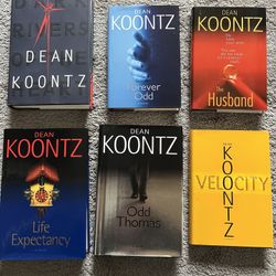 Dean Koontz Hardback Books-Bundle (6)