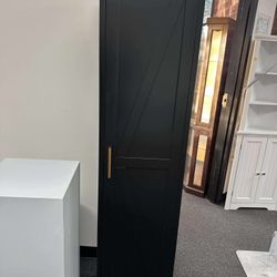 67''Farmhouse Metal Storage Cabinet with Barn Doors,Steel File Cabinet