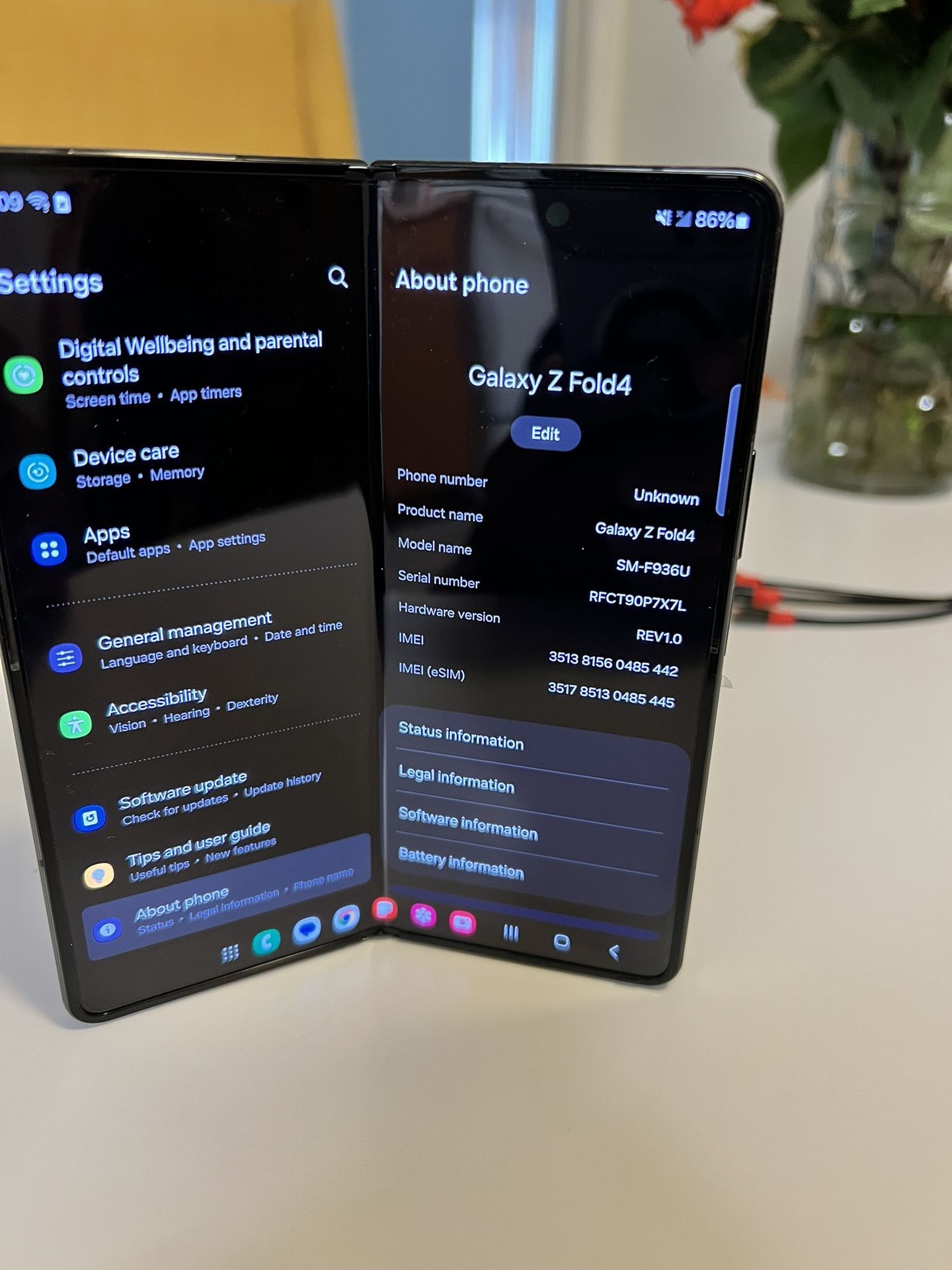 Samsung Galaxy Z Fold 4 New Never Used