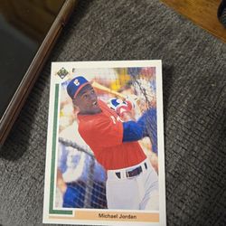 Michael Jordan Rookie Baseball Card