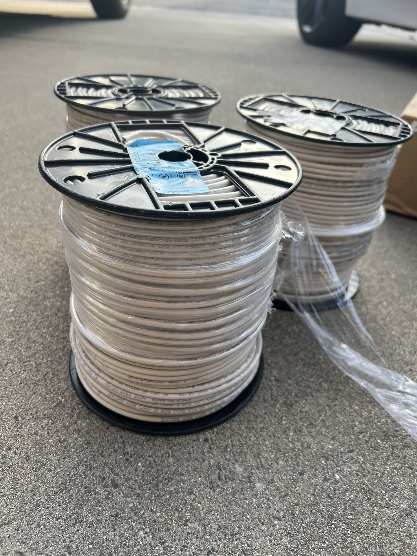 10 Gauge Wire, White