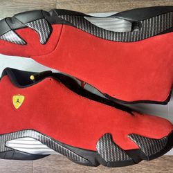 Air Jordan Retro 14 Ferrari Challenge Red Size 12