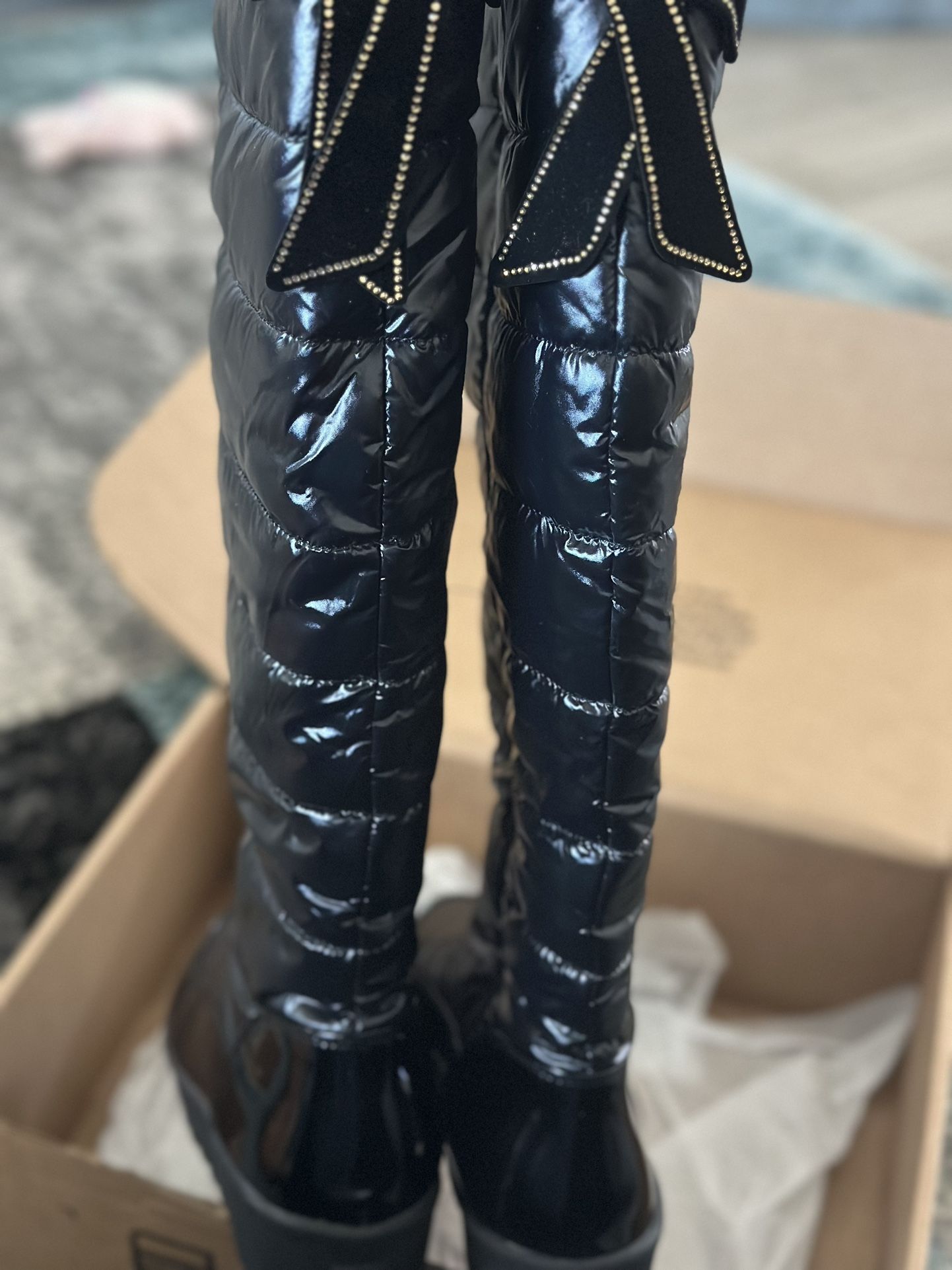 NWOT: over the knee womens boots
