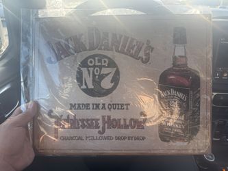 Jack Daniel’s Whiskey - Bar & Garage Sign (New)