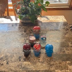 Epoxy Skulls And Candles 