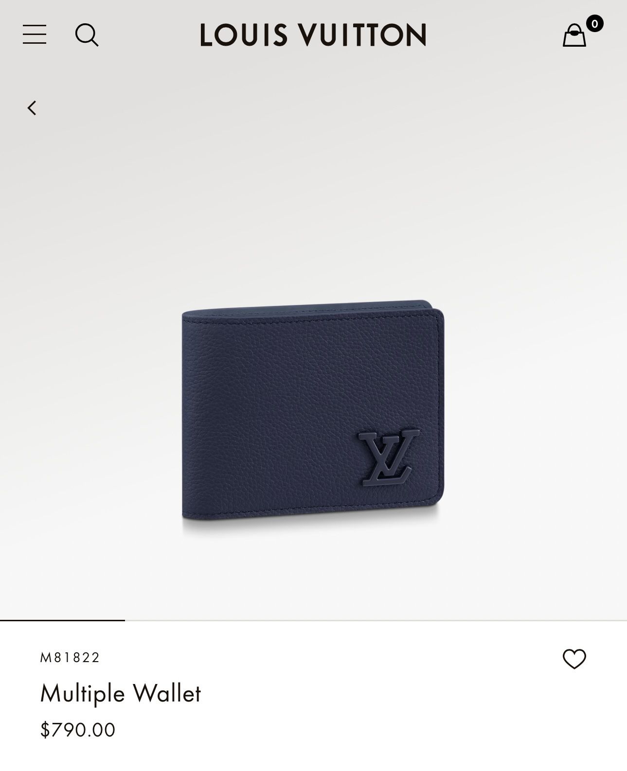 Pre-owned Louis Vuitton Multiple Wallet Miami Green