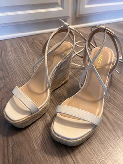 Wedge sandal (Soda) with rope strap